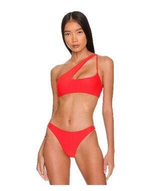 Mikoh Poppy High-Cut Bikini Bottom